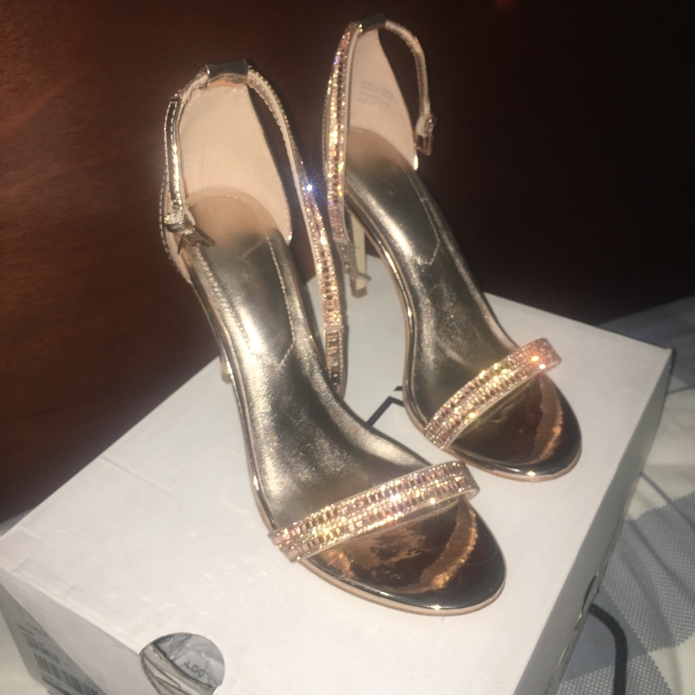 ALDO Rose Gold Heels